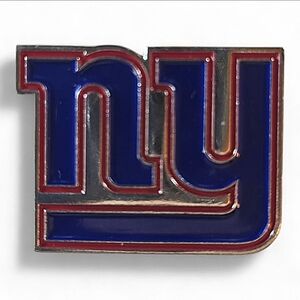 NFL New York GIANTS Collector Logo PIN Memorabilia Nickel Plated Football Fan